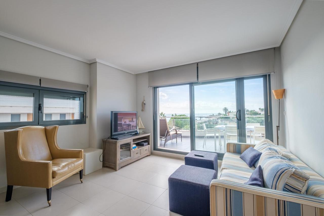 Atico-Duplex Geniales Vistas Al Mar Apartment Vinaros Bagian luar foto