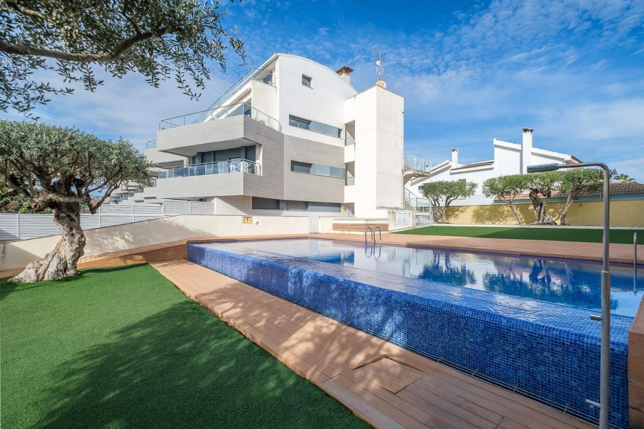 Atico-Duplex Geniales Vistas Al Mar Apartment Vinaros Bagian luar foto